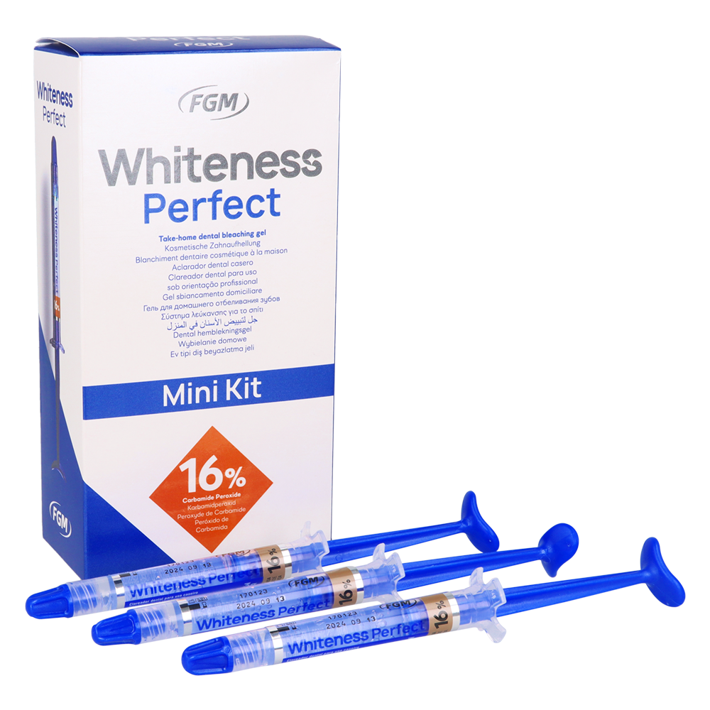 АКЦИЯ Whiteness Perfect 16% 3 г × 3 шт. FGM до 14.03.2026