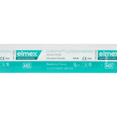 Фторсодержащий лак Elemex Sensitive Professional Duraphat, 0,4 мл, 50 шт. — фото 3