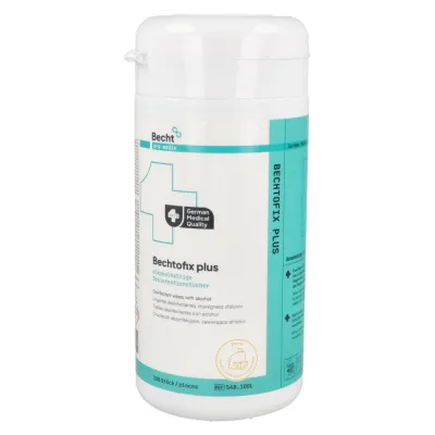 Спиртовые салфетки Bechtofix plus в контейнере 100 шт. Becht