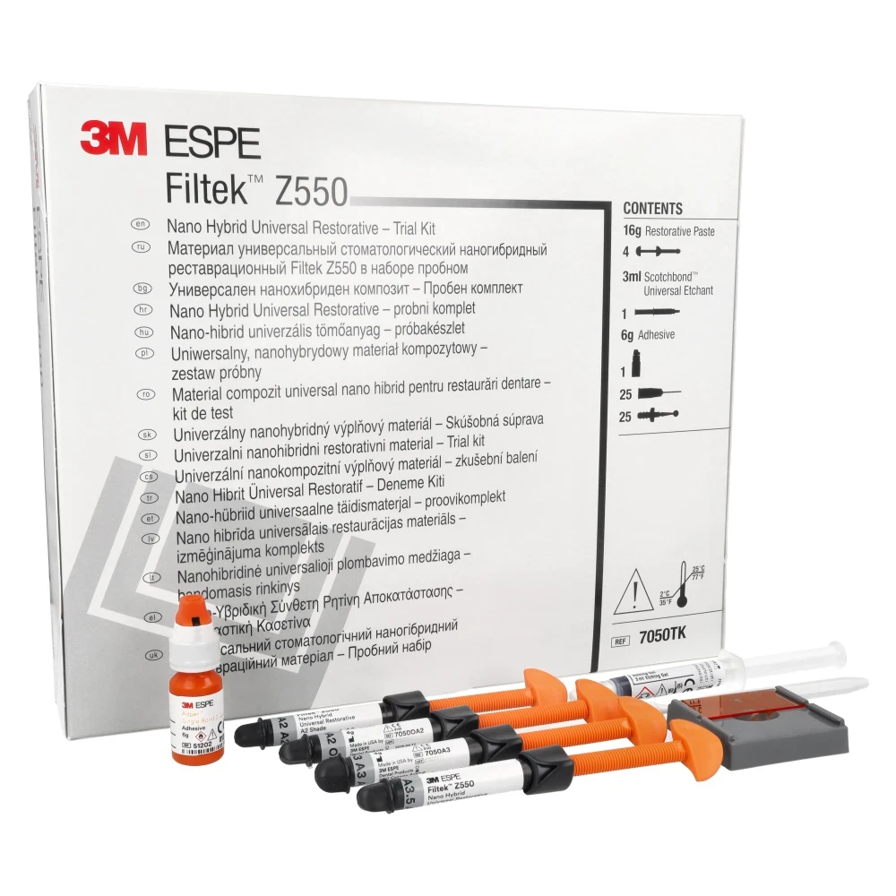 Фильтр с 550 комплект (4 г x 4 шт.  + Adper Single Bond 6 g ) 3M
