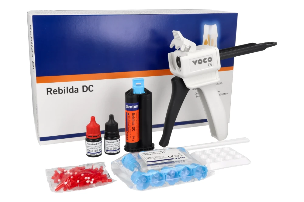 Rebilda DC набор-Картуш 50 г + пистолет для масс Тип 3 1:1 / 2:1 VOCO