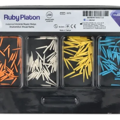 RubyPlaton деревянные клинья 200 шт. Рубидент