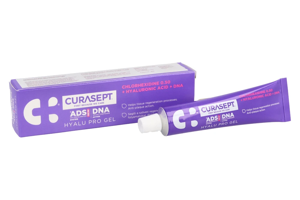 Curasept ADS гель с хлоргексидином и гиалуроновой кислотой 0,5% CHX 30 мл