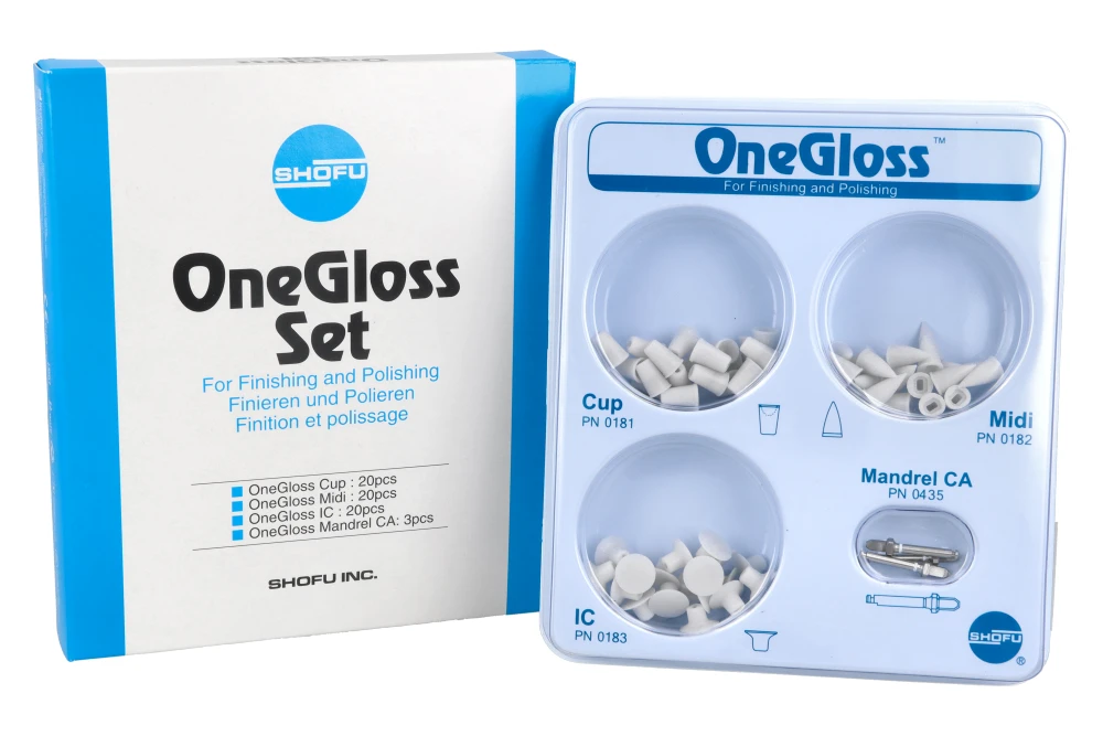 Набор полировальных ластиков OneGloss 60 шт. SHOFU