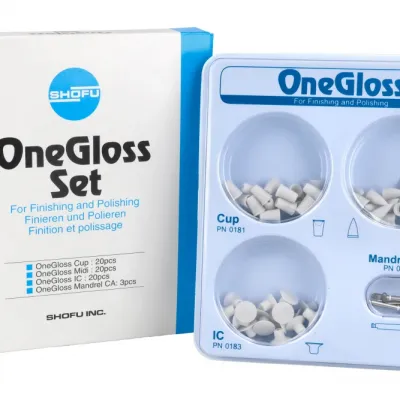 Набор полировальных ластиков OneGloss 60 шт. SHOFU