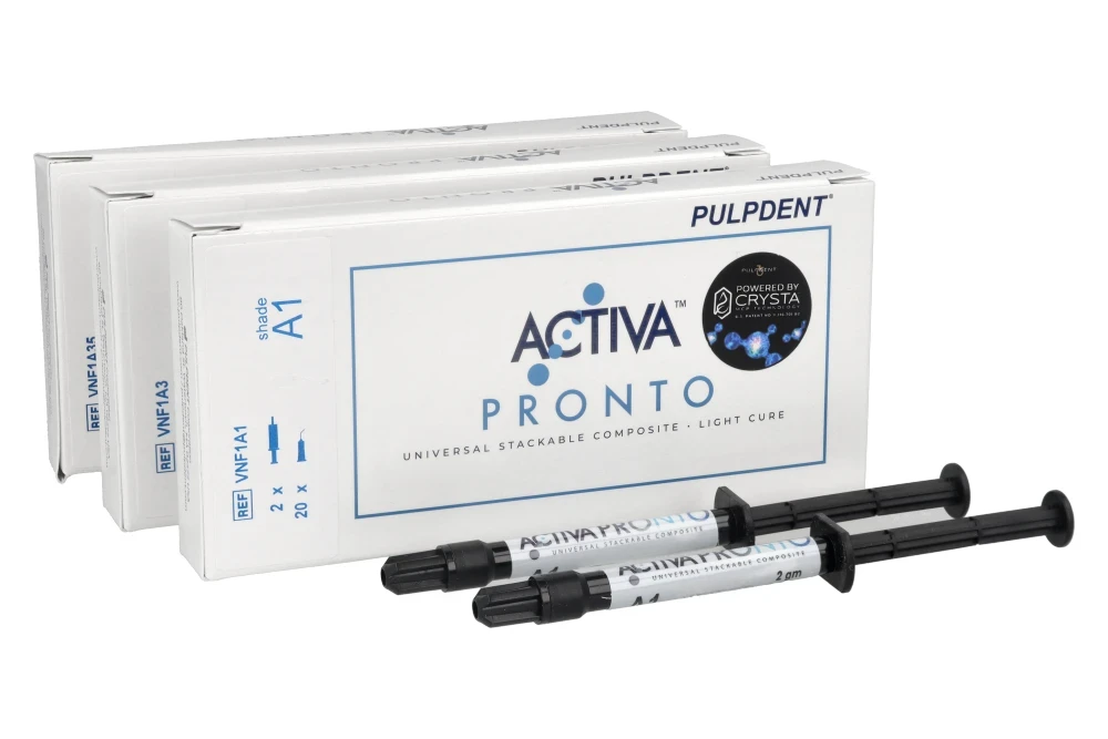 Activa Pronto 2,2 г x 2 шт. Pulpdent