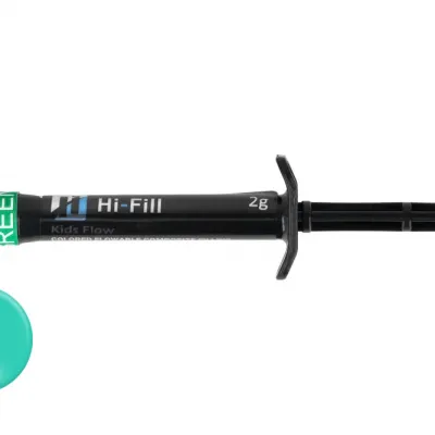 Hi-Fill цветной композитный детский поток 2 г x 6 шт. + 5 ml Bond FSM — фото 8