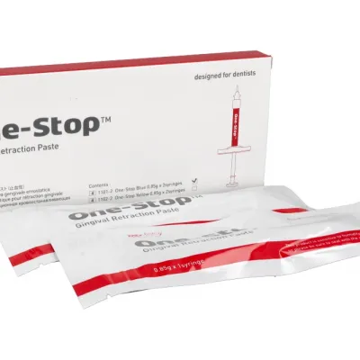 One-Stop ретракционная паста 0,85 Г x 2 шт. MEDICLUS