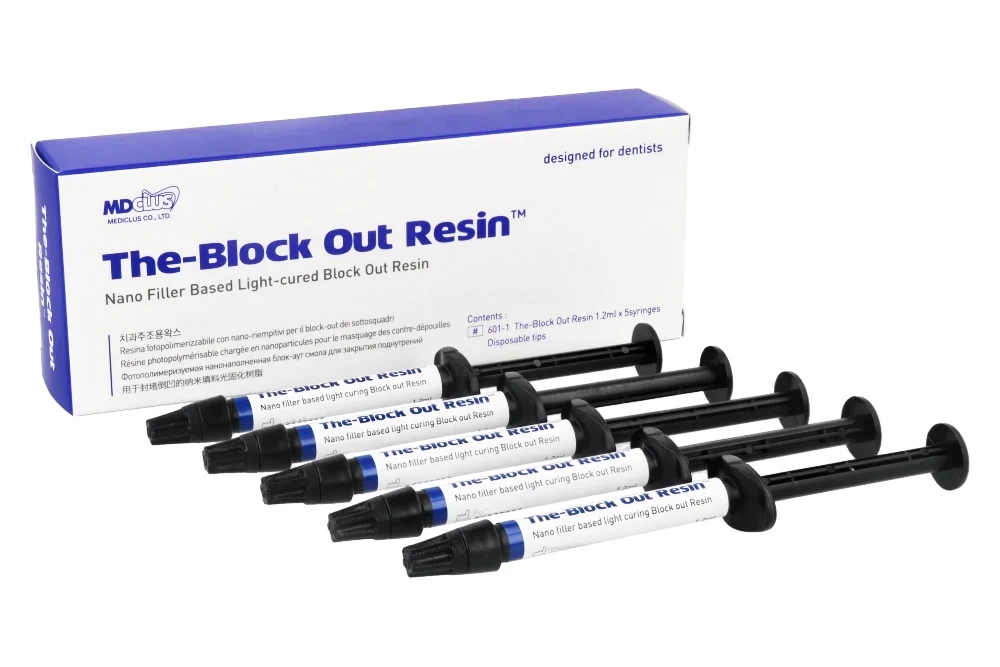 The-Block Out Resin 1,2 мл x 5 шт. MEDICLUS