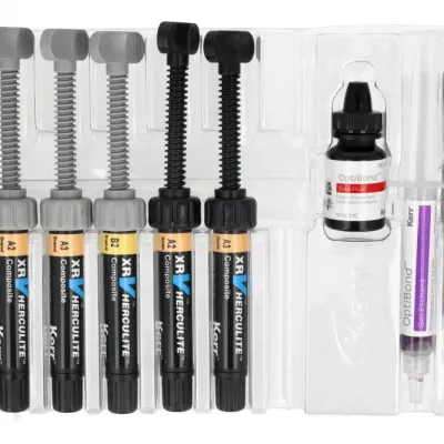 Herculite XRV 5 г x 6 шт. + OptiBond 5 ml  Kerr — фото 2