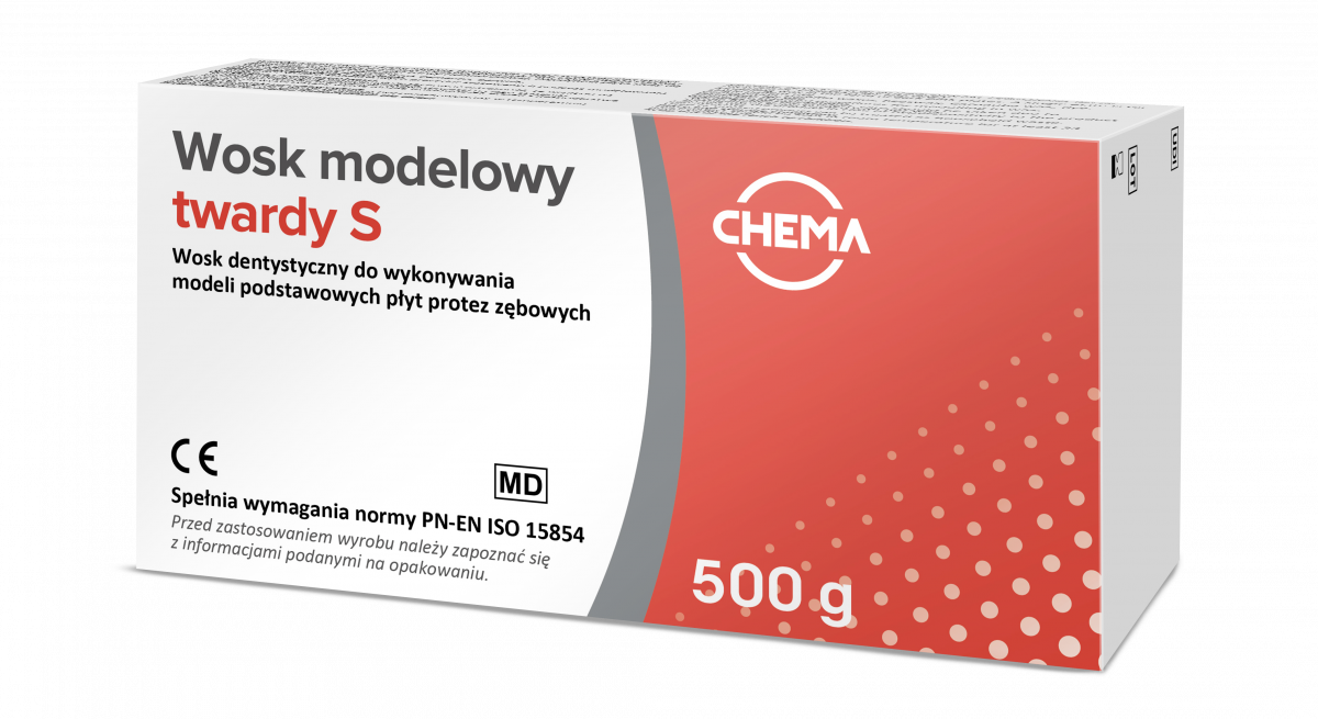 Твердый модельный воск " S " Chema 500 г