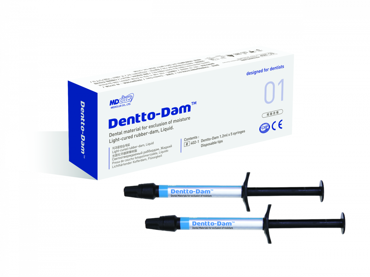 Dentto-Dam 1,2 мл x 5 шт. MEDICLUS