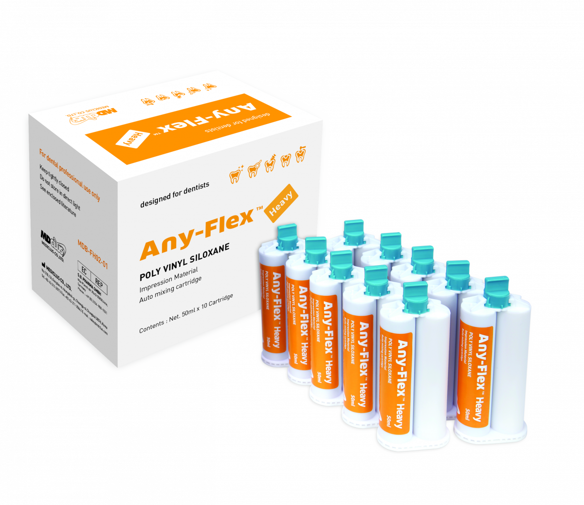 Any-Flex Heavy Body, 50 мл, 10 шт. MEDICLUS