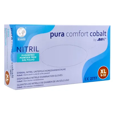 Перчатки нитриловые Pura Comfort Cobalt 100 шт. — фото 4