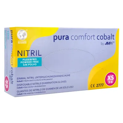 Перчатки нитриловые Pura Comfort Cobalt 100 шт. — фото 5