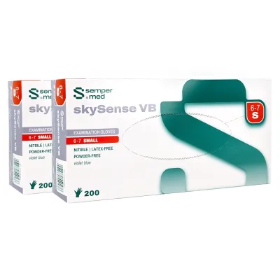 Нитриловые перчатки skySense VB 200 шт.