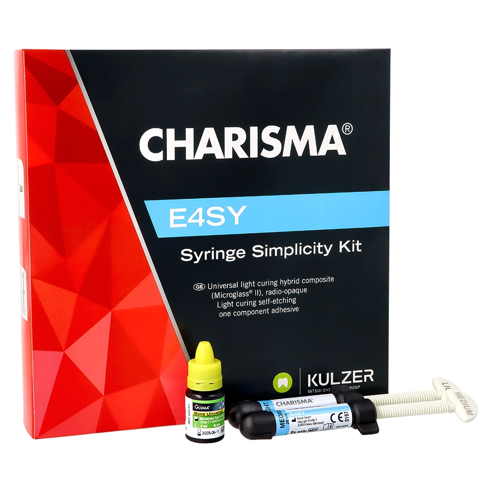 Charisma E4SY набор 4 г x 2 шт. + Gluma Bond Universal  4 ml Kulzer