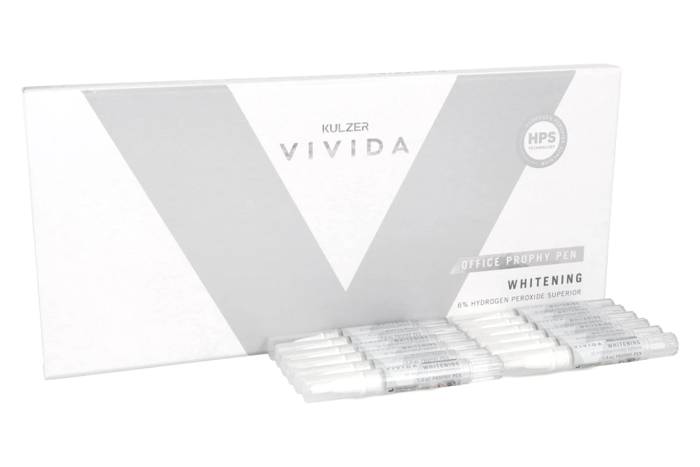 Ручка Vivida Office Prophy Pen 6% HP, 1,4 мл, 12 шт. Kulzer