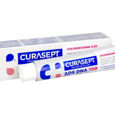 Продвижение зубная паста ADS ДНК 720 0,20% CHX 75 мл Curasept до 31.08.2026