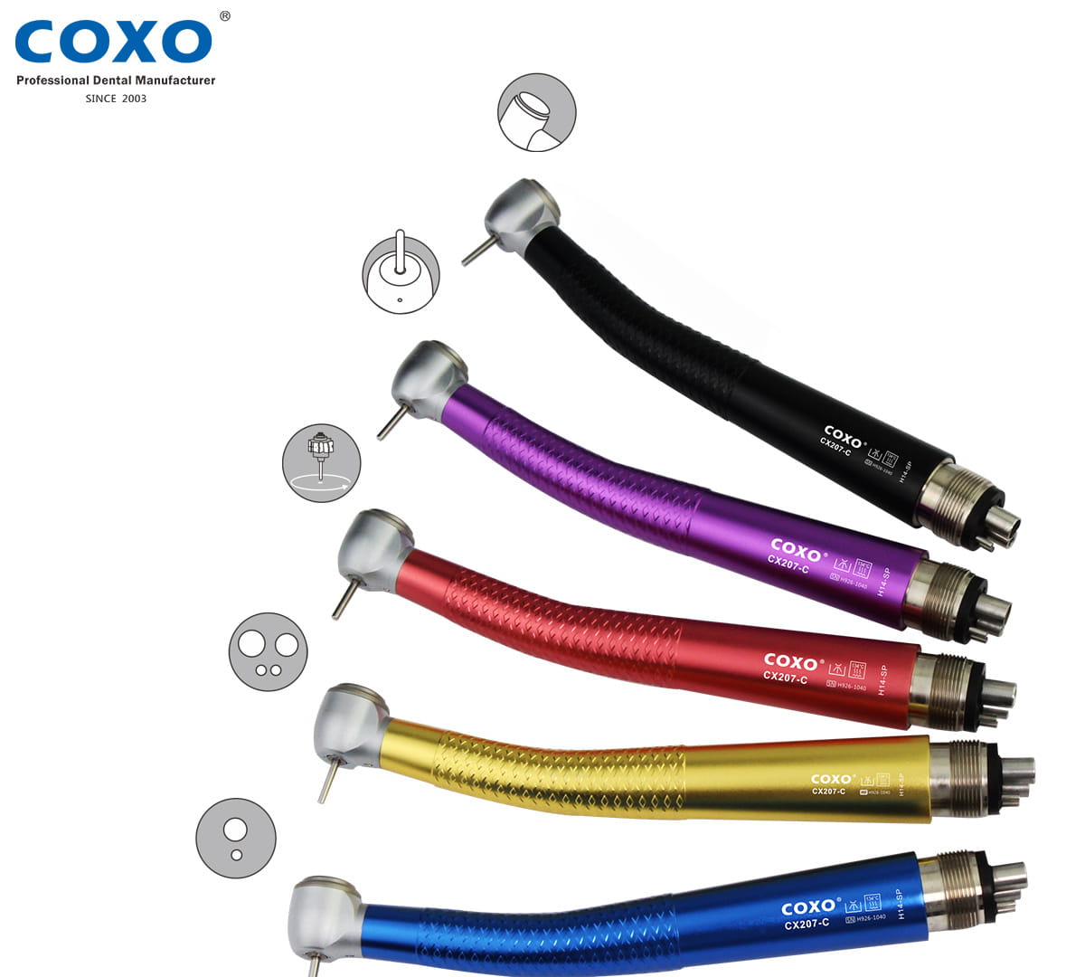 Турбина cx207-c TP Colorful COXO