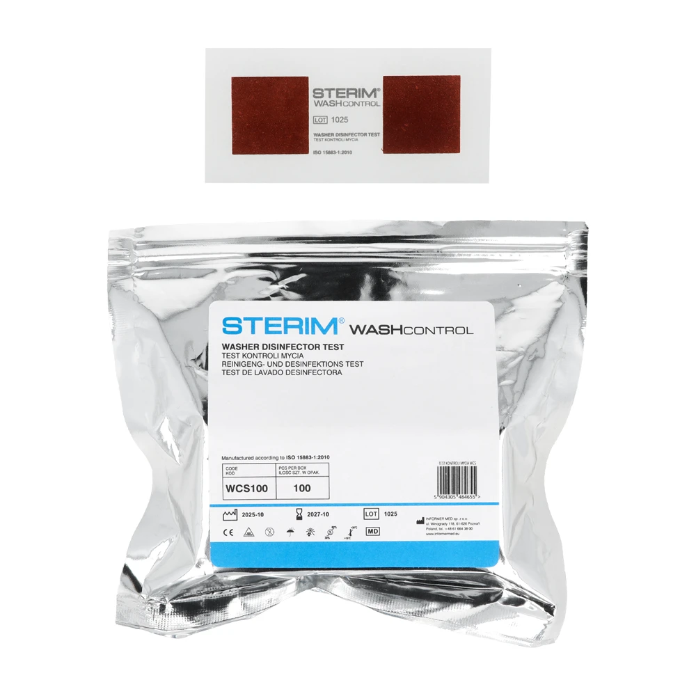 Тест на контроль стирки 100 шт. Sterim