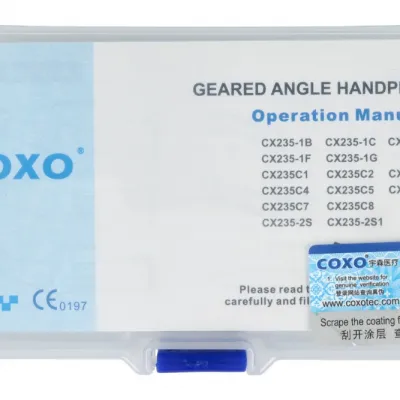 Угловая головка CX 235-1C 1:1 Титановая со светом COXO — фото 6