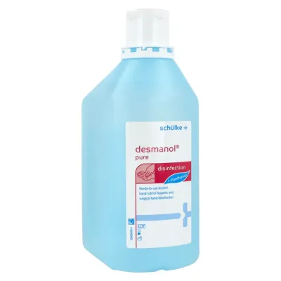 Desmanol pure + panthenol 1l-дезинфицирующее средство для рук Schulke — фото 2