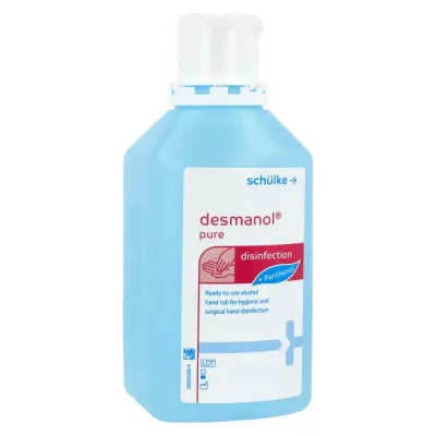 Desmanol pure + panthenol 500 мл-дезинфицирующее средство для рук Schulke — фото 2