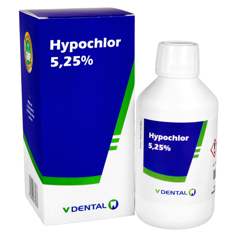 Гипохлорит натрия Гипохлор 5,25% 200 мл V-DENTAL