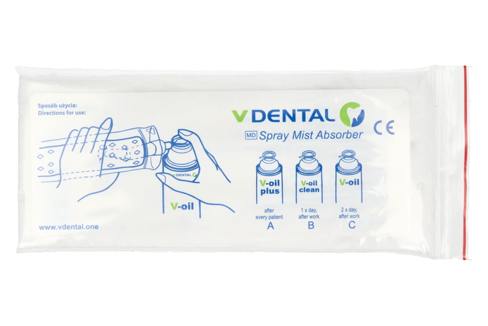 Абсорбент распыленного тумана 1 шт. V-DENTAL