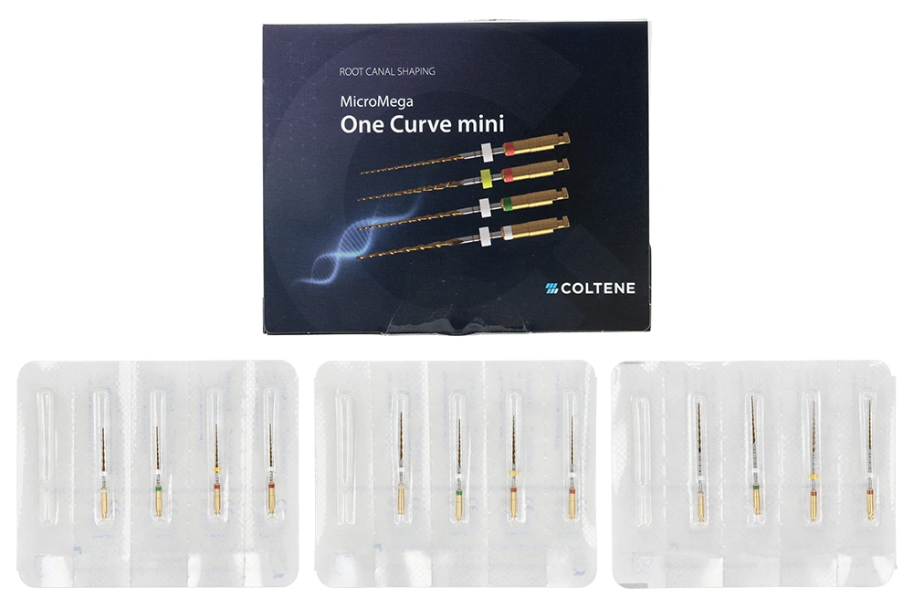 Напильники One Curve mini mix 4 шт. Micro-Mega