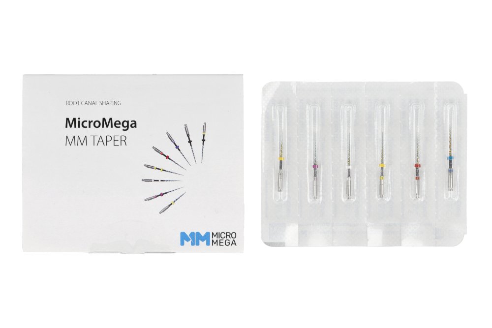 Конусные файлы мм 6 шт. Micro-Mega