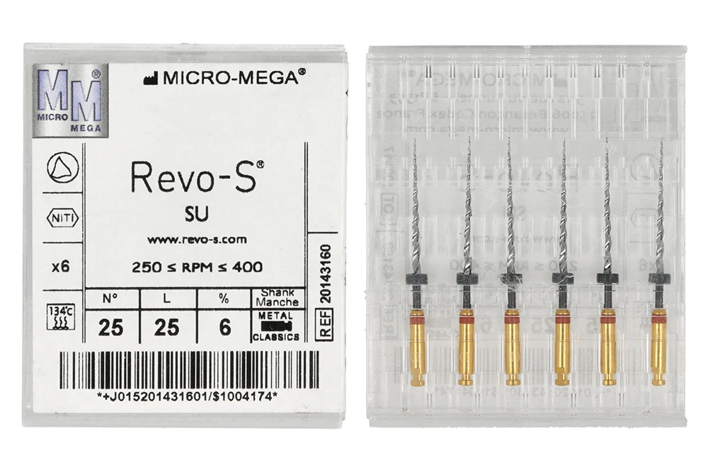 Файлы Revo-S 6 шт. Micro-Mega