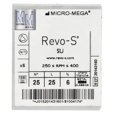 Файлы Revo-S 6 шт. Micro-Mega — фото 3