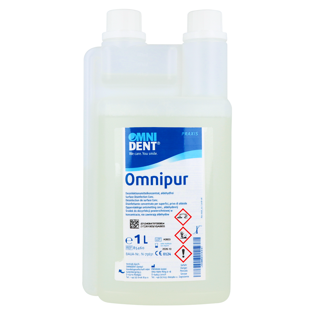 Акция Omnipur 1 L Omnident до 31.10.2026