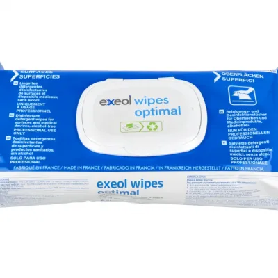 Exeol Wipes optimal безалкогольные салфетки flow pack 100 шт. MediLab — фото 2