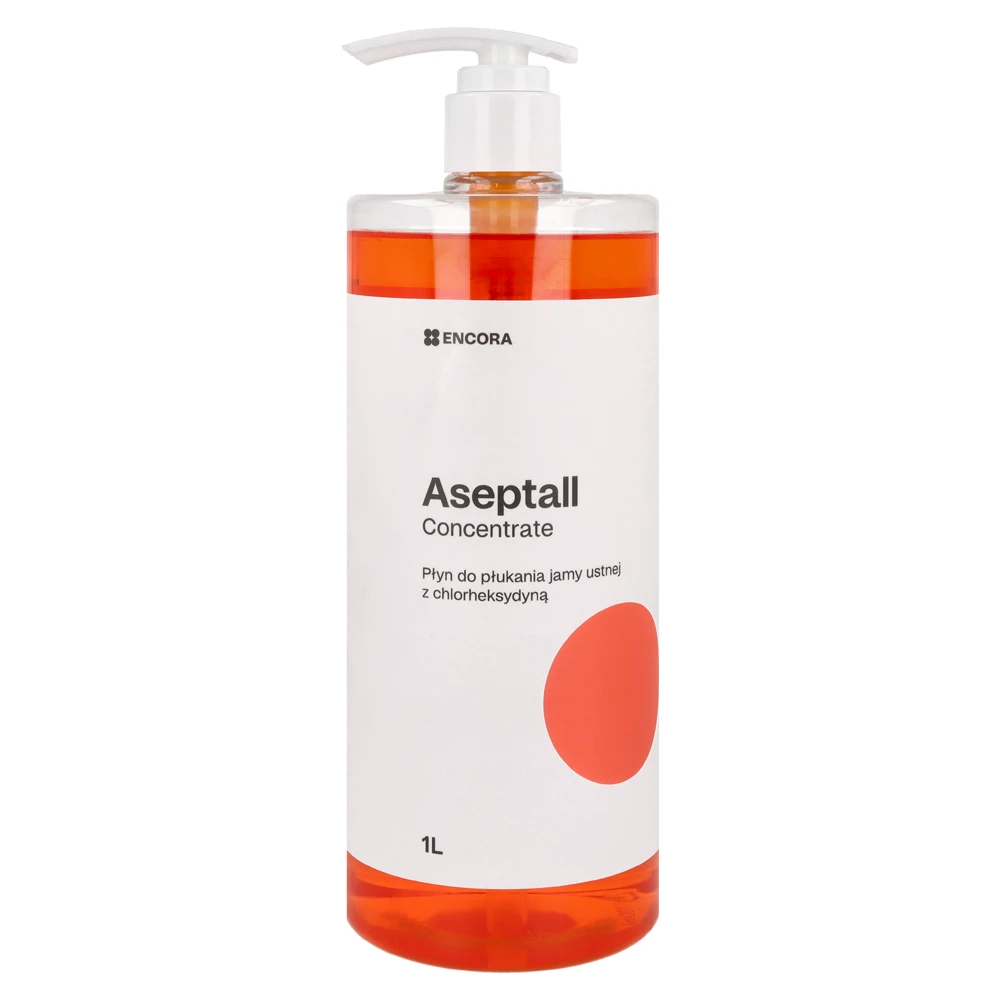 Жидкость Aseptall Concentrate 0,12% 1 л с насосом Encora