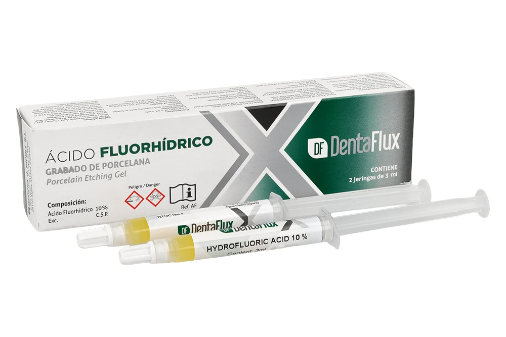 Фарфоровый травитель 10% 6 мл DentaFlux