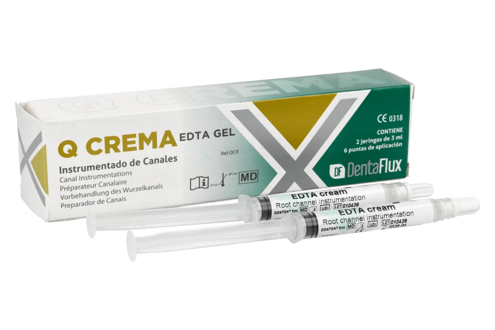 Q crema EDTA 3,5 г x 2 шт. DentaFlux