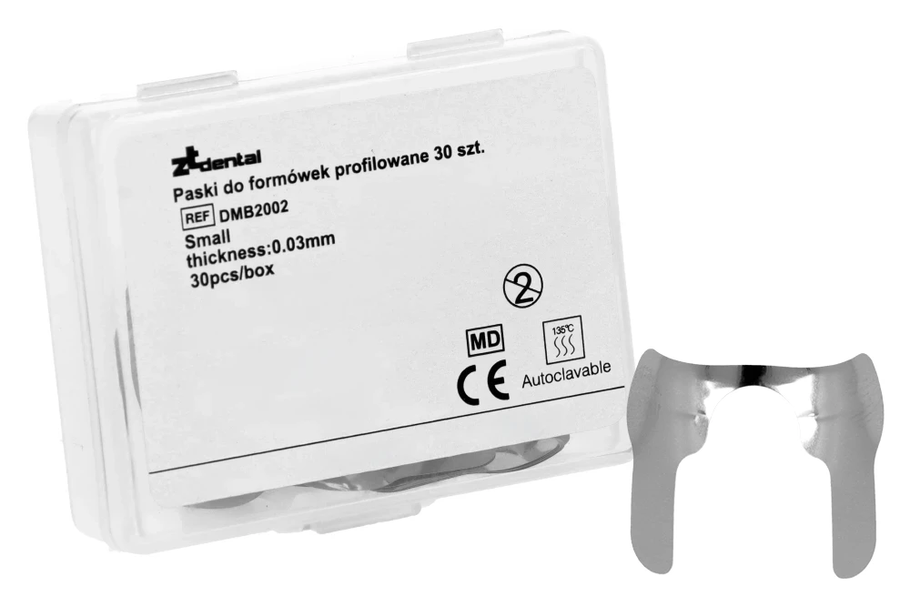 Металлические секционные формовки 30 шт. ZTdental
