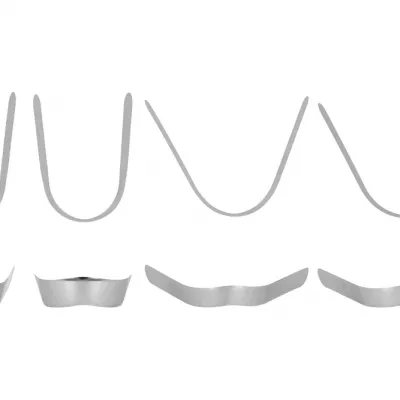 Металлические штампы Tofflemire 30 шт. ZTdental