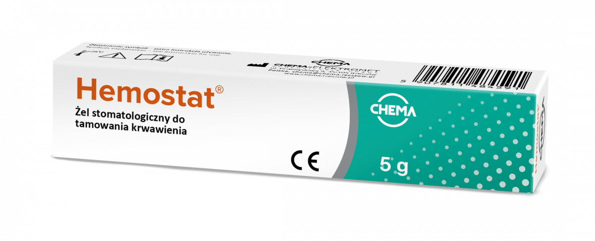 Акция Гемостат гель 5 г Chema до 30.11.2026