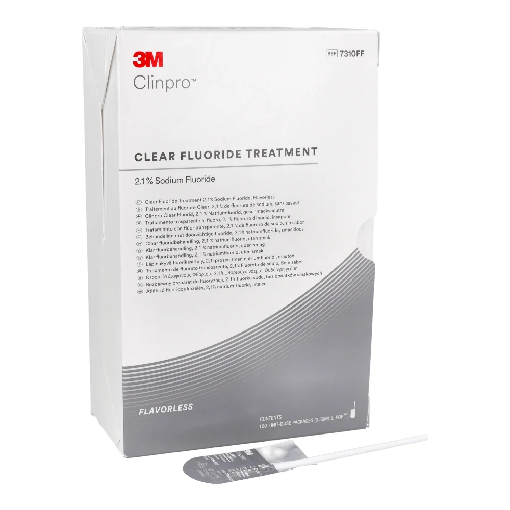 Продвижение Clinpro Clear L-Pop 0,5 мл x 100 шт. 3М-нейтральный до 25.11.2026