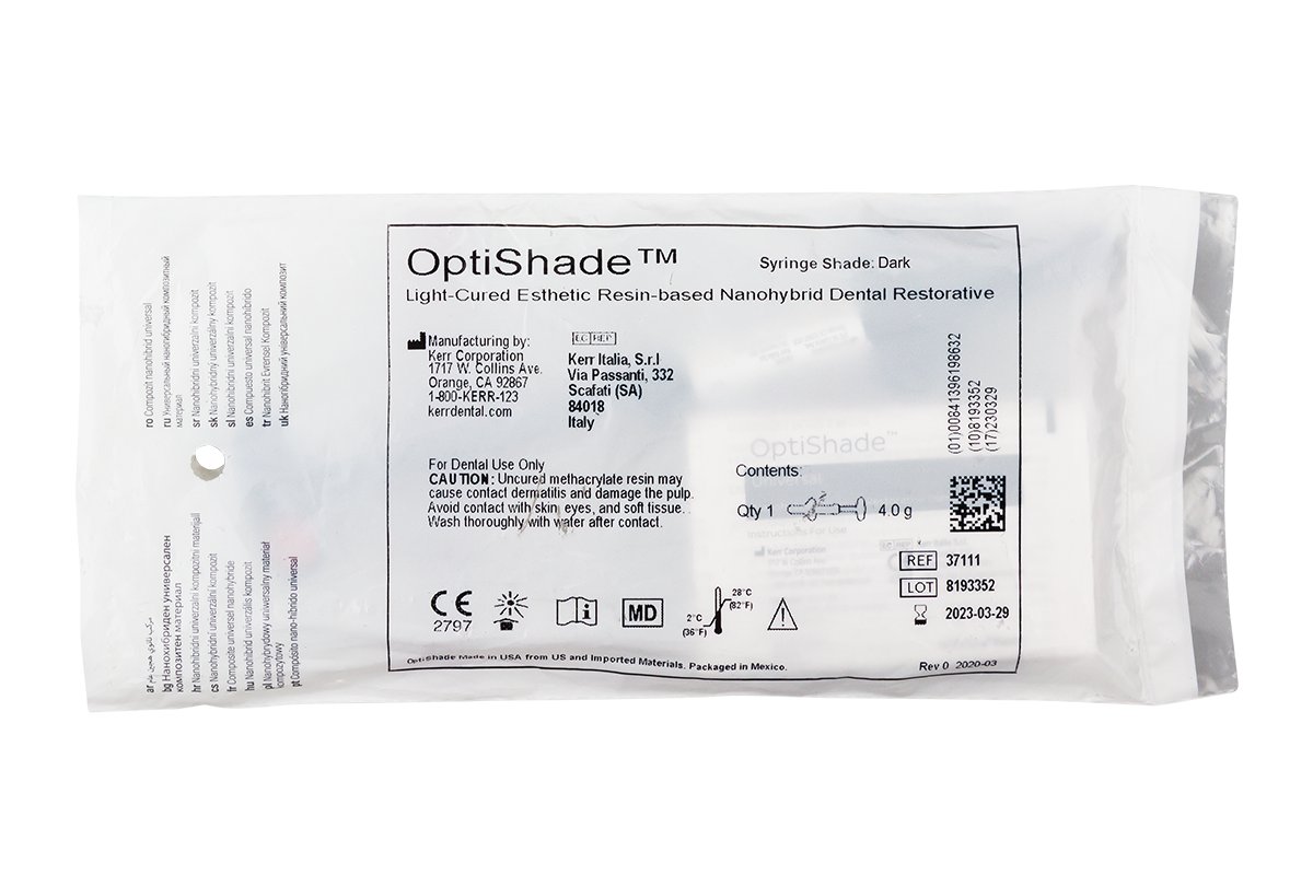 PROMOCJA OptiShade Universal 4 г Kerr - Dark до 26.09.2026