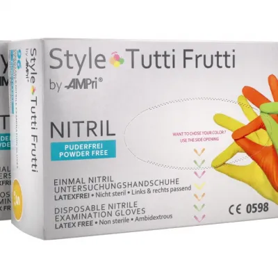 Нитриловые перчатки Tutti Frutti 96 шт. AMPri