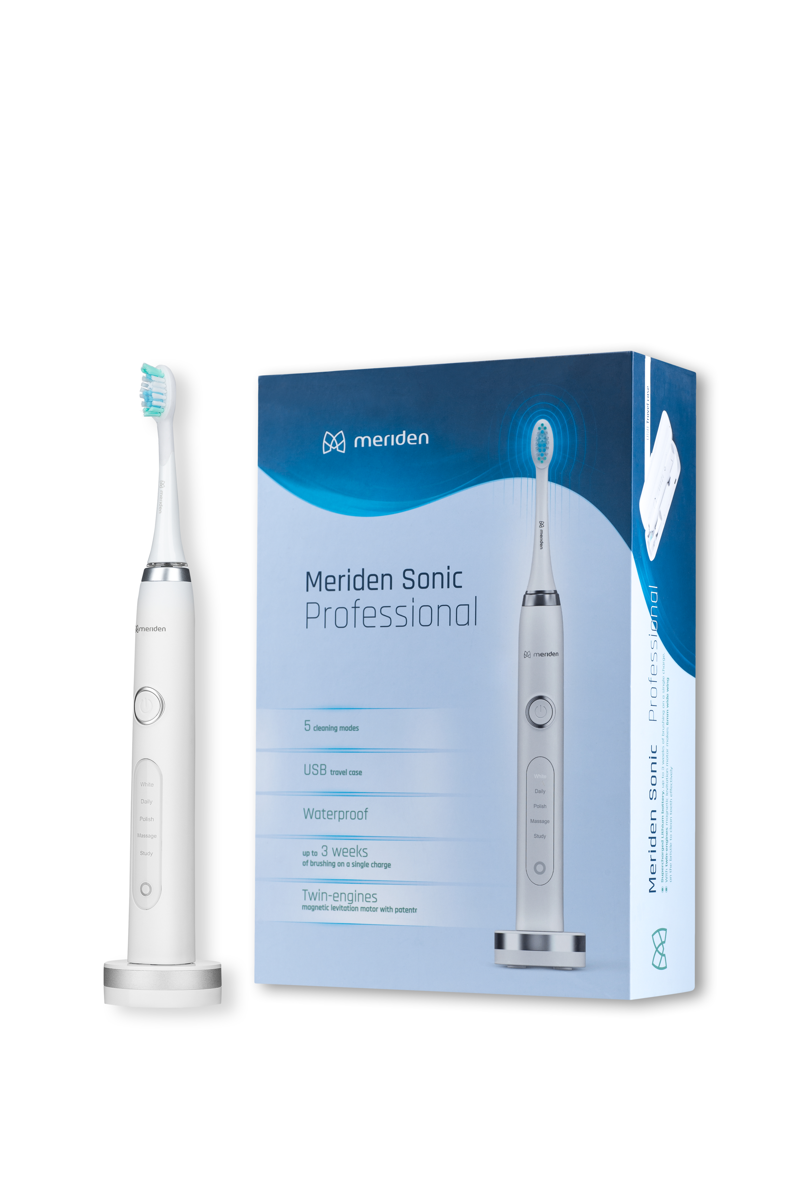 Meriden Sonic+ Профессиональная звуковая зубная щетка