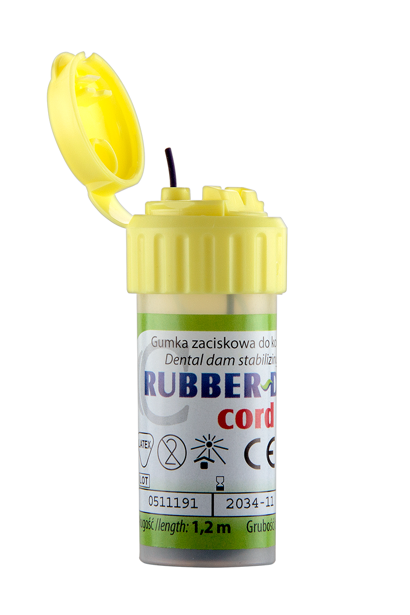 Зажимная лента для шнура Rubber-Dam 1,2 м Cerkamed