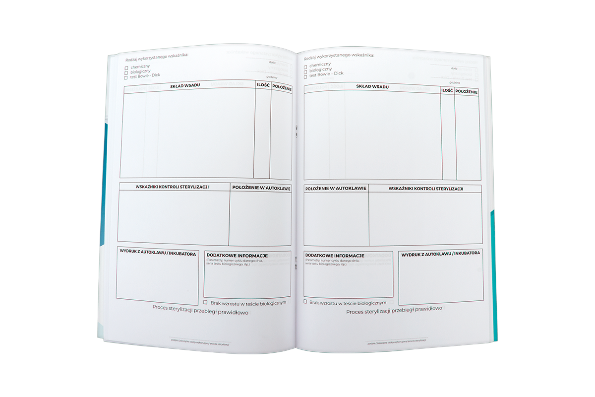 Журнал мониторинга процессов стерилизации