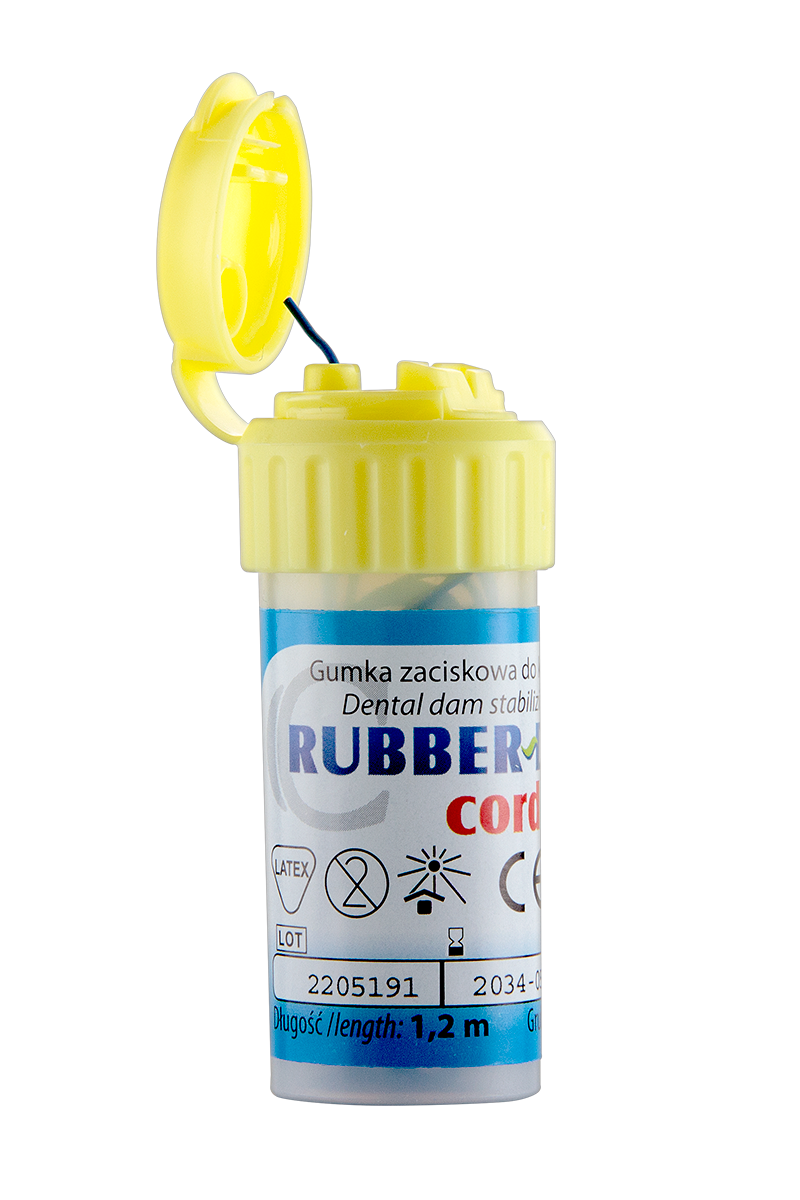 Зажимная лента для шнура Rubber-Dam 1,2 м Cerkamed