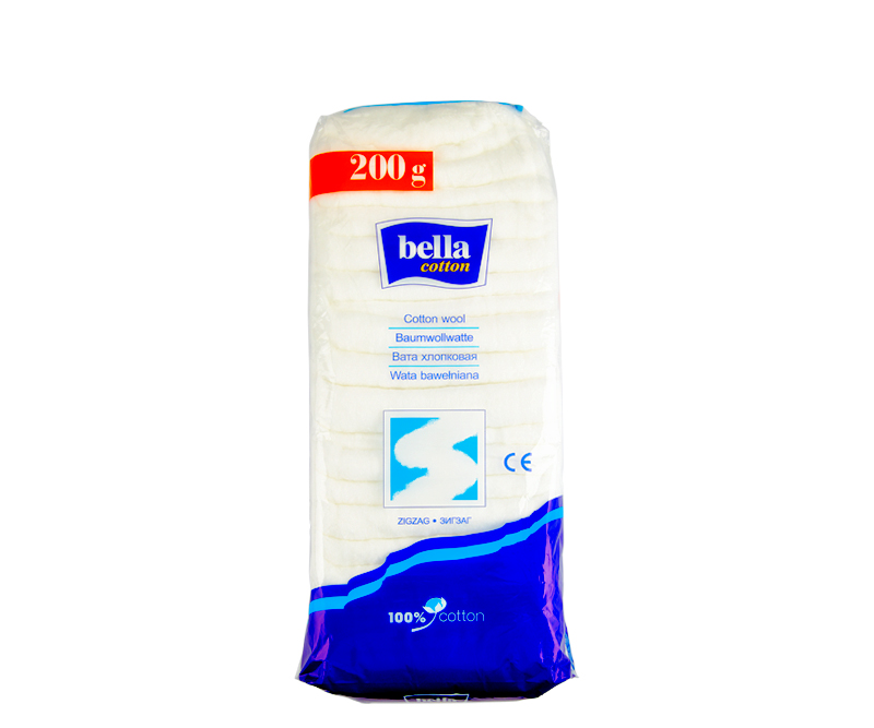 Вата Bella Cotton 200 г.